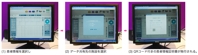 MDSユーザー間で画像のオンライン共有が可能
