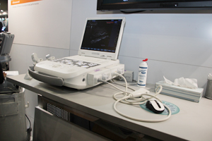コンパクトタイプの超音波診断装置「ACUSON P300」
