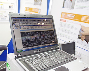 アレイ社のAOCによる連携デモで対応メーカーの多さをPR