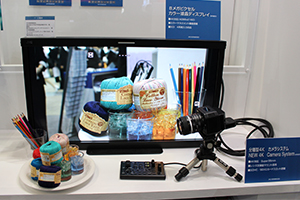 4Kカメラシステムと8MPカラーディスプレイ