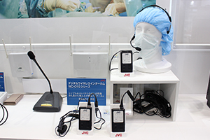 シンプル＆コンパクトなデジタルワイヤレスインターカムシステム「WD-D10シリーズ」