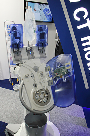 患者ごとのチューブ交換が容易に可能な仕組みを採用