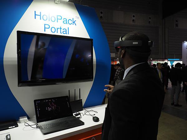 マイクロソフト社「HoloLens」を用いたARのソリューション「Holo Pack Portal」