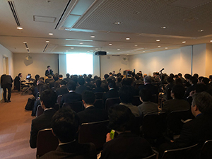 ランチョンセミナー会場の様子　