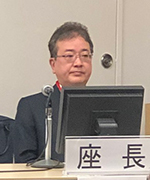 司会の青木茂樹氏（順天堂大学）