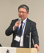演者の木暮陽介氏（順天堂医院）