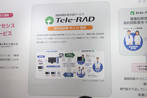 遠隔画像診断支援サービス「Tele-RAD」