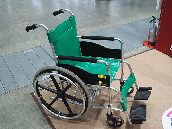 magfhyⅡでは検知されない非磁性体車椅子なども紹介された