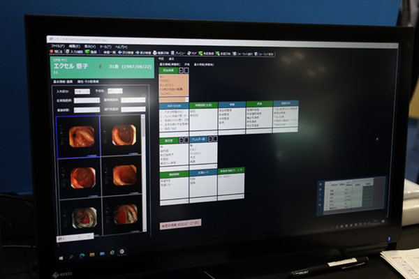 JED-Projectに対応した内視鏡レポートシステム