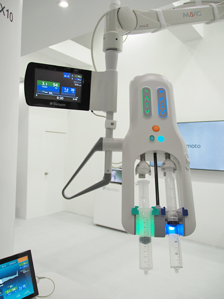 CT用注入器の新製品「DUAL SHOT GX10」