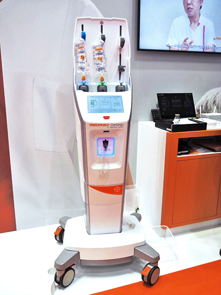 マルチペーシェントユースインジェクションシステム「MEDRAD Centargo CT」
