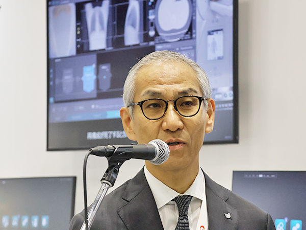 堀　雄彦代表取締役社長が挨拶