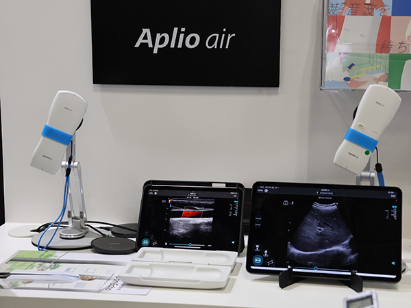 POCUSを支援するハンドヘルドエコー「Aplio air」