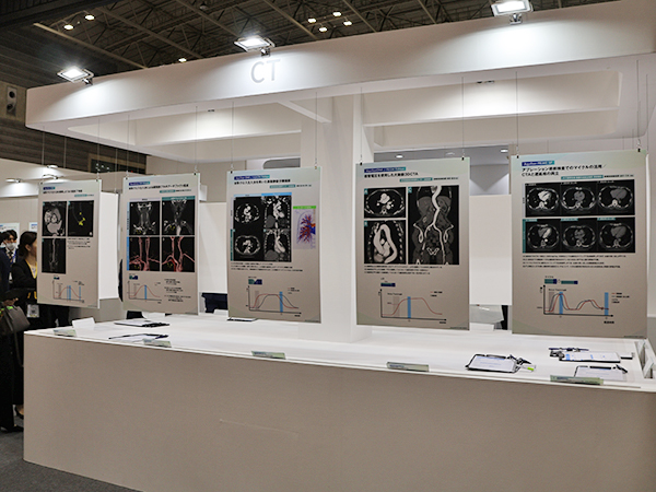 24ケースの臨床画像と解説をパネルで紹介し，臨床への貢献をアピール