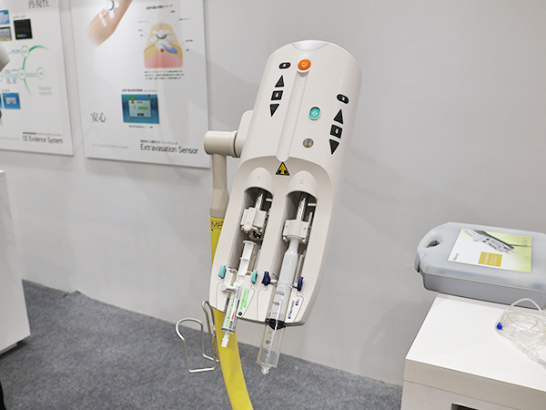 完全非磁性体構造のMR用造影剤自動注入装装置「Sonic Shot 7」