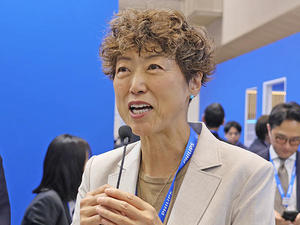 新たに代表取締役社長に就任した安部美佐子氏