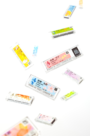 個人被ばく線量計　ルミネスバッジ