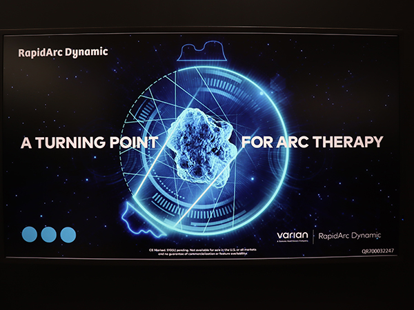 次世代の高精度放射線治療ソリューション「RapidArc Dynamic」のイメージ