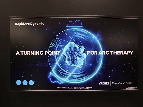 次世代の高精度放射線治療ソリューション「RapidArc Dynamic」のイメージ