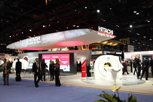Hitachi Medical Corp & Hitachi Aloka Medical Ltdブース
