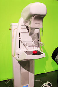 スペクトラル情報の収集が可能な「MicroDose mammography SI」