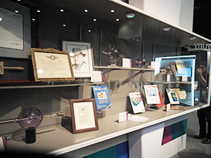 RSNAゆかりの品を陳列
