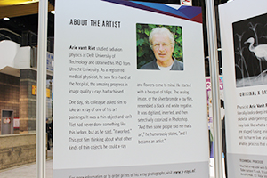 作品を制作したArie van’s Riet氏の紹介