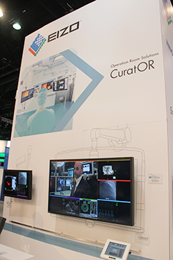 手術室の新しい映像ソリューション“CuratOR（キュレーター）”をアピール
