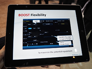 BOOST Flexibilityによる操作性の向上