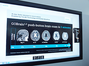 ワンボタン5分で頭部のさまざまな検査を可能にする“GOBrain”