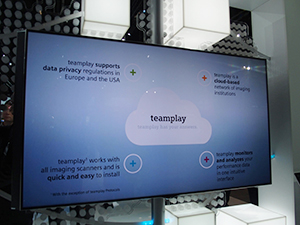 クラウドのビッグデータ解析によるサービスを提供する「teamplay」