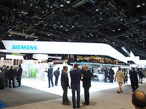 Siemens Healthcareブース