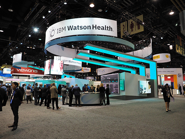 IBM Watson Healthのブース