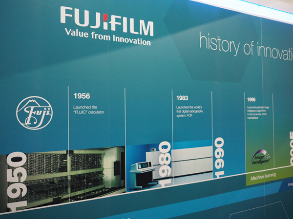 富士フイルムの画像処理技術開発の歩みを振り返る年表