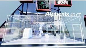 Alphenix 4D（国内ではAngio CT）をアピール