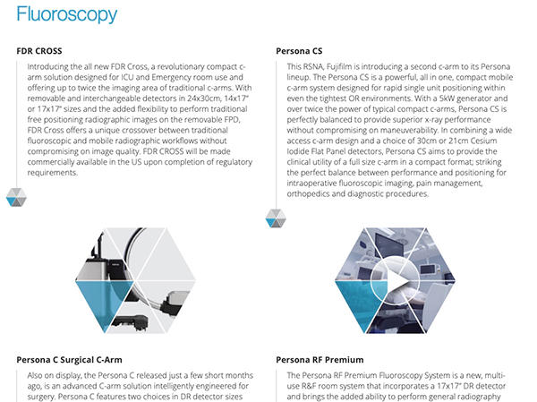 透視・静止画を1 台で兼用する「CALNEO CROSS」