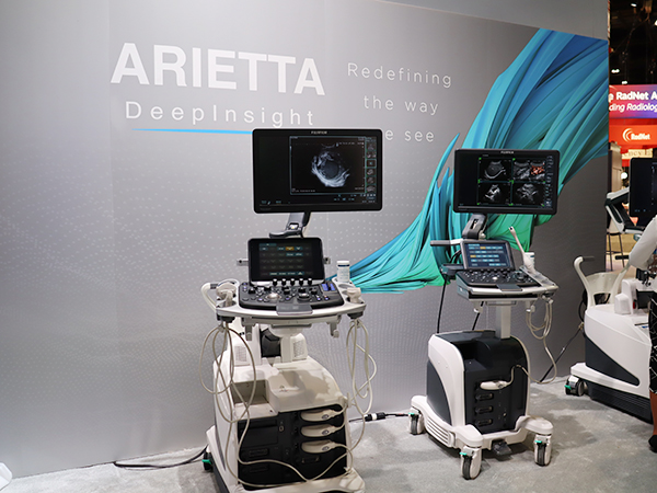 ノイズ除去技術である“DeepInsight技術”が搭載された超音波診断装置「ARIETTA DeepInsight」シリーズ