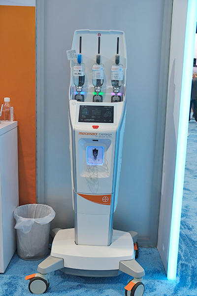 2025年7月に米国で本格発売された「MEDRAD Centargo CTインジェクションシステム」