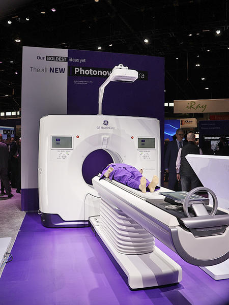 同社初のフォトンカウンティングCT「Photonova Spectra」（薬機法未承認）