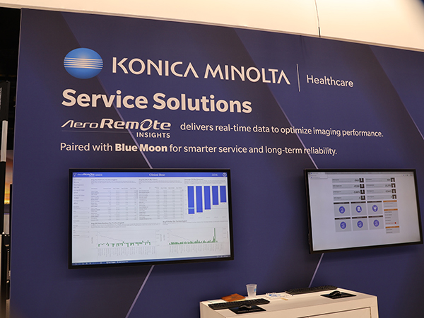 Service Solutionsのエリアでは経営指標分析ツールとして活用可能な「AeroRemOte INSIGHT」を紹介