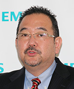 下山俊介 氏（超音波ビジネス本部本部長）