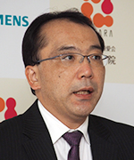 織畠潤一 氏（シーメンス・ジャパン社長兼CEO）