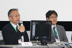 CT部門座長：石風呂　実氏（左：広島大学病院），片平和博氏（右：熊本中央病院）