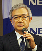 清水隆明 氏（NEC）