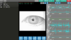 眼振をリアルタイムで解析可能なyVOGの画面