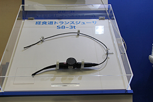 5.2mmの細径シャフトによって，乳幼児や小児の検査にも対応した「S8-3t」