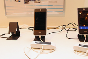 5インチのタッチパネルを採用したVscan Extend