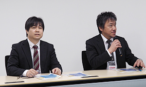 座長：左から金沢　勉 氏（新潟大学），牛尾哲敏 氏（滋賀医科大学）