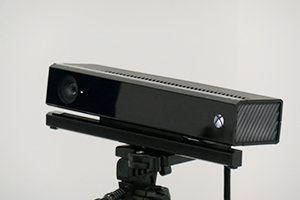 患者の動きをセンシングする「Kinect v2」