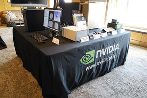 NVIDIAの最新GPUを搭載したワークステーションや開発者キットなどを展示